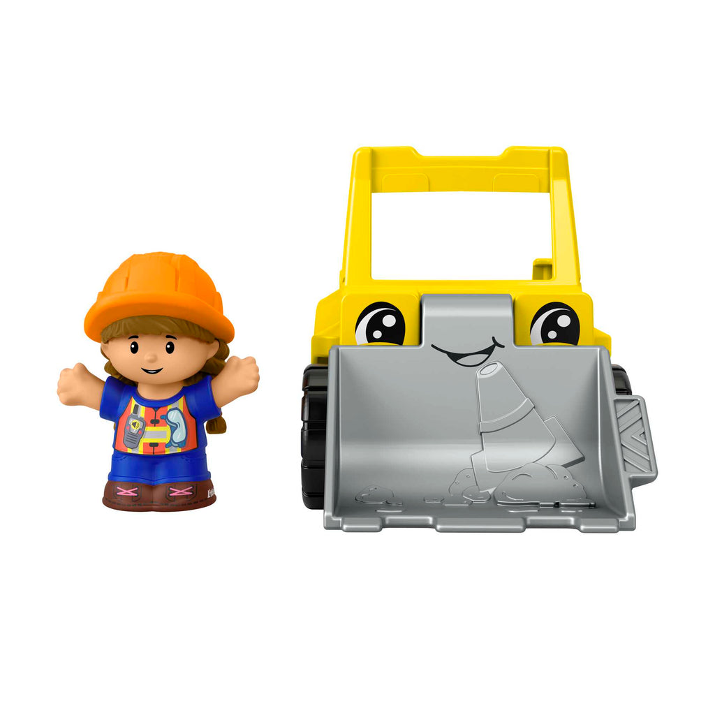 Little People Dozer, 1-5 yaş çocuklar için figürlü oyuncak iş makinesi