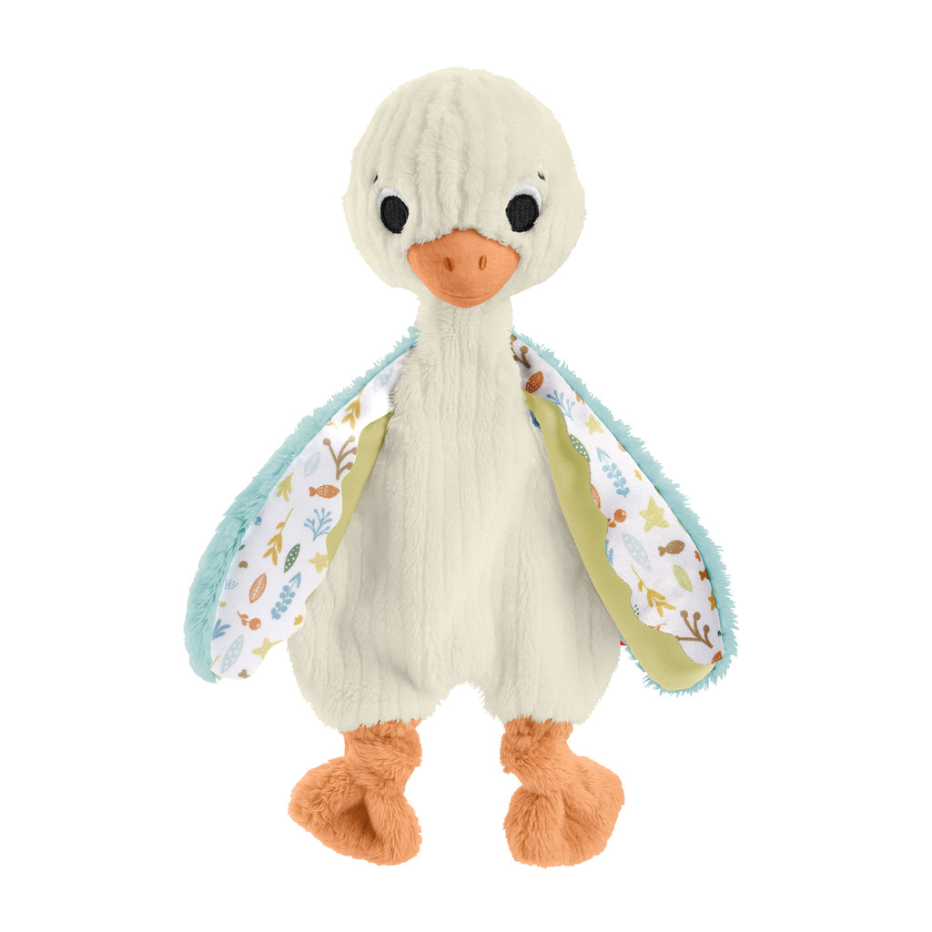 Fisher Price Sevimli Kaz, yenidoğanlar için duyusal gelişime yardımcı, sesli oyuncak