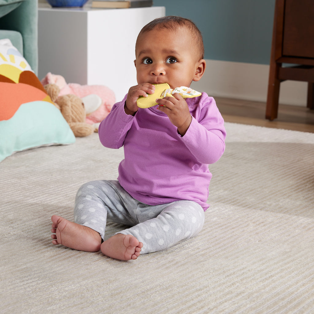 Fisher-Price Sensimals Tavşan Diş Kaşıyıcı Bebek Oyuncağı (3+ Ay)