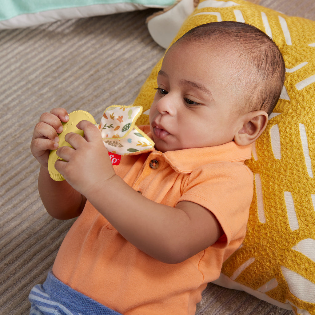 Fisher-Price Sensimals Tavşan Diş Kaşıyıcı Bebek Oyuncağı (3+ Ay)