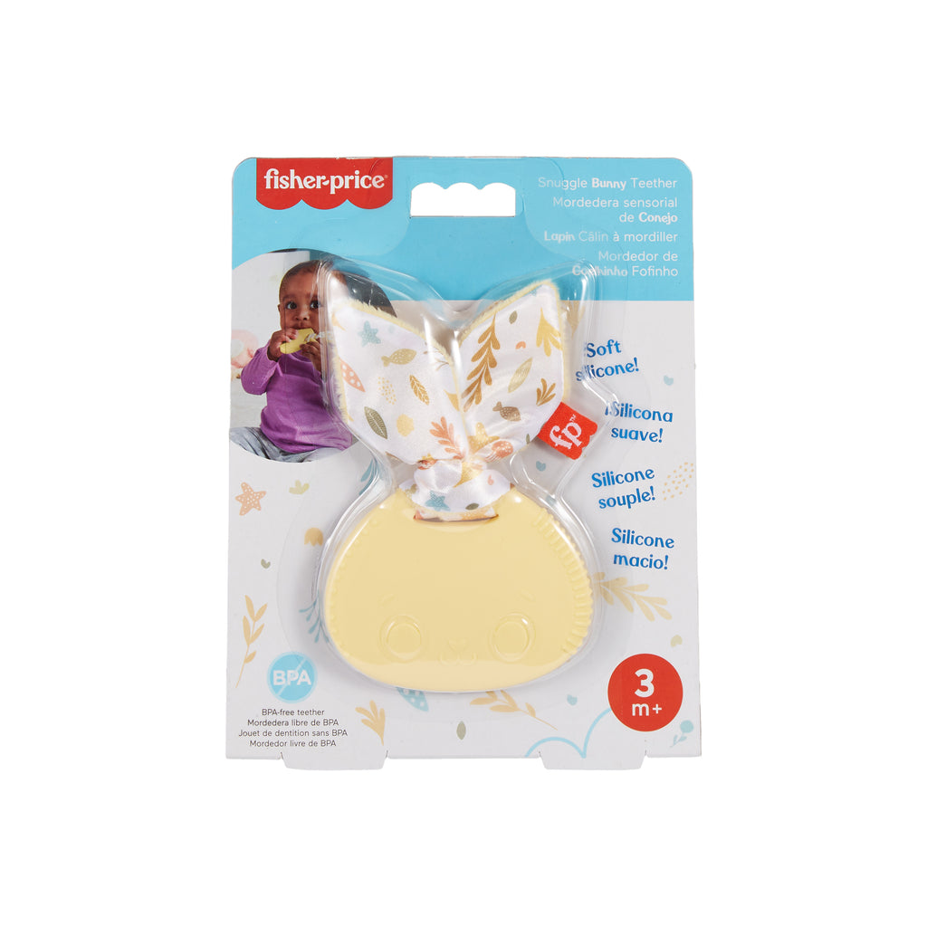 Fisher-Price Sensimals Tavşan Diş Kaşıyıcı Bebek Oyuncağı (3+ Ay)