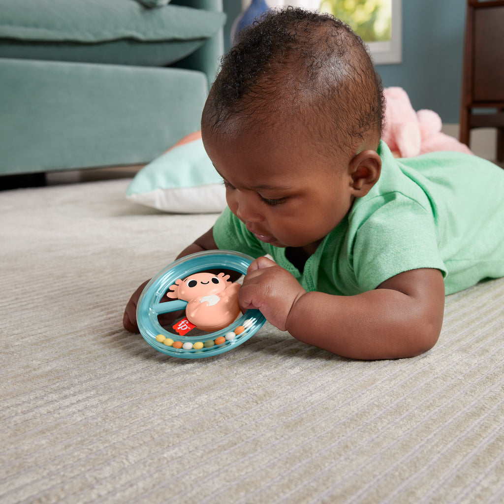 Fisher-Price Sensimals Clack & Quack Kaz Duyusal Çıngırak Oyuncağı - HRB21