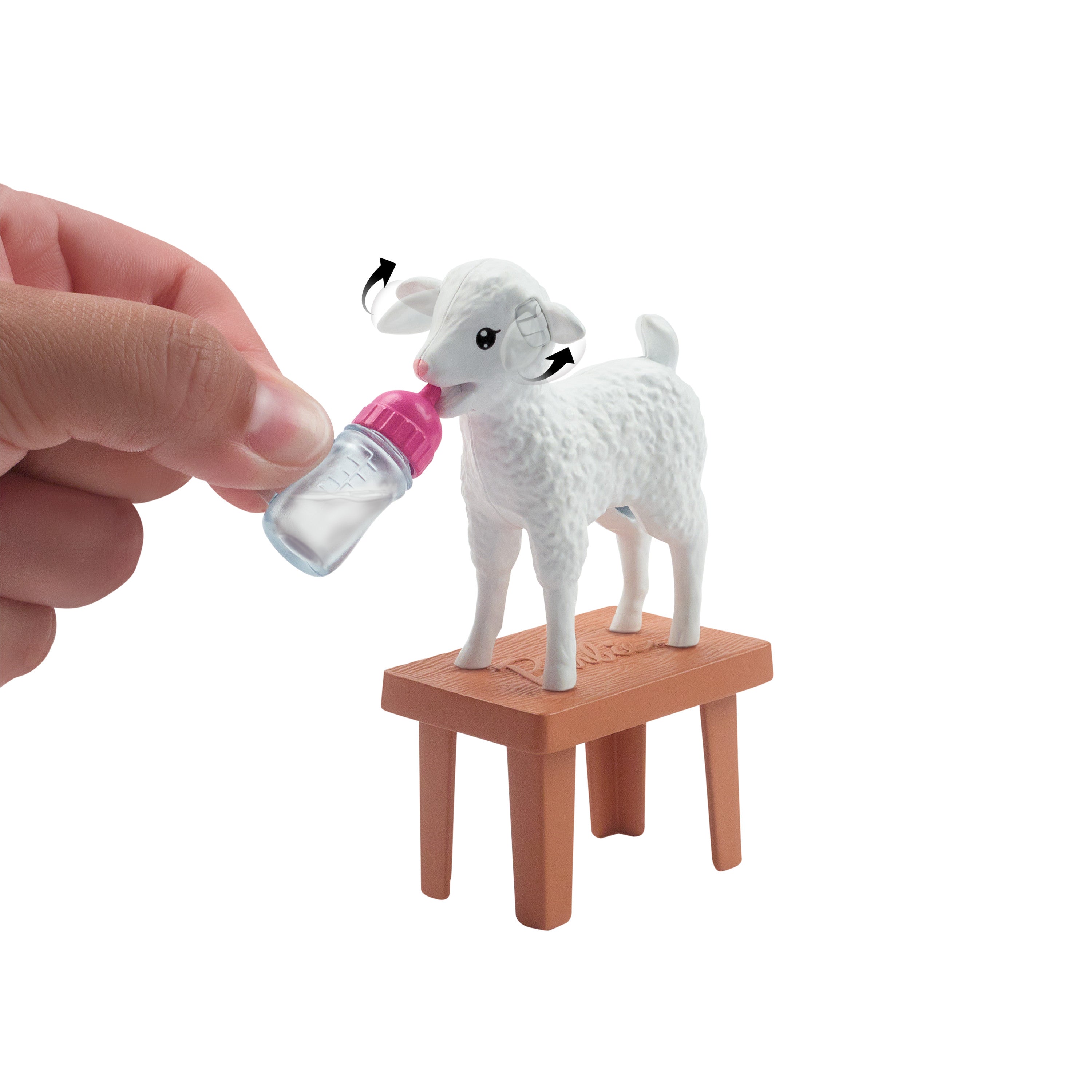Barbie 65. Yıl Dönümü Kariyer Koleksiyonu Çiftlik Veterineri bebek ve kulakları hareket eden kuzu dahil 10 aksesuar