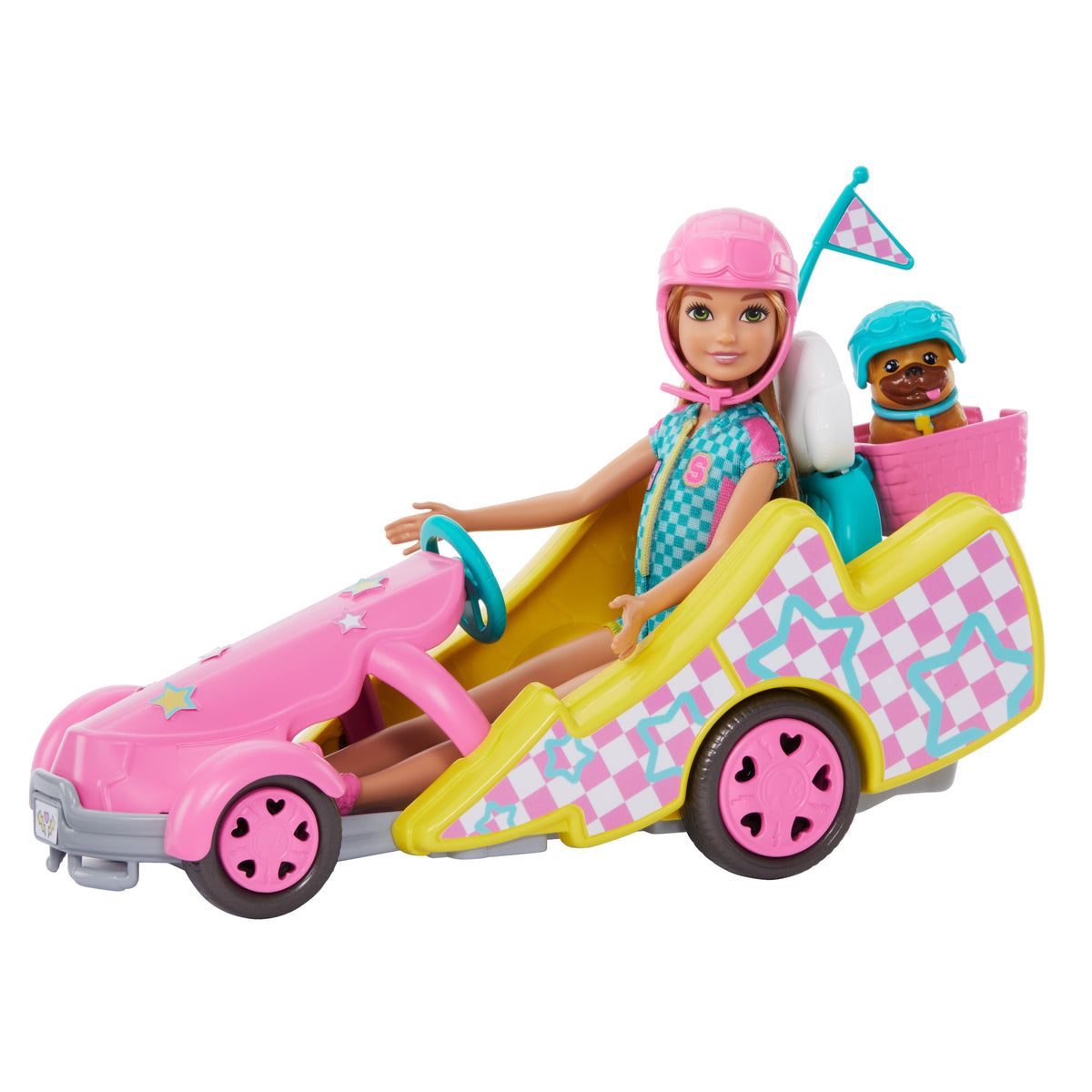 Barbie Stacie ve Go-Kart Arabası Oyun Seti