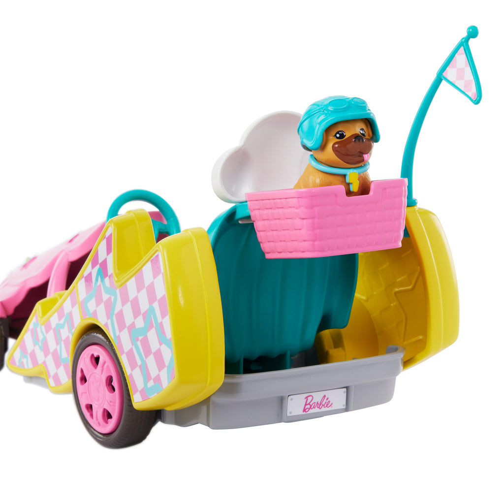 Barbie Stacie ve Go-Kart Arabası Oyun Seti