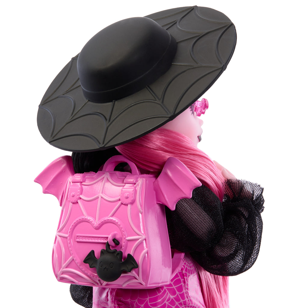 Evcil hayvanı Kont Fabulous ve aksesuarlarıyla Monster High Acayip Havalı Arkadaşlar - Draculaura