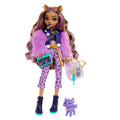 Yavru köpeği Crescent ve aksesuarlarıyla Monster High Clawdeen Wolf bebek
