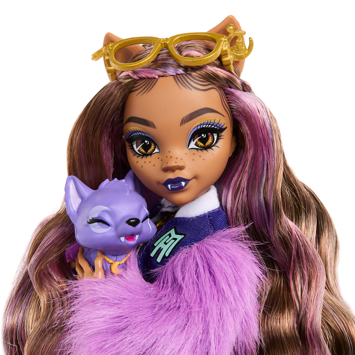 Yavru köpeği Crescent ve aksesuarlarıyla Monster High Clawdeen Wolf bebek