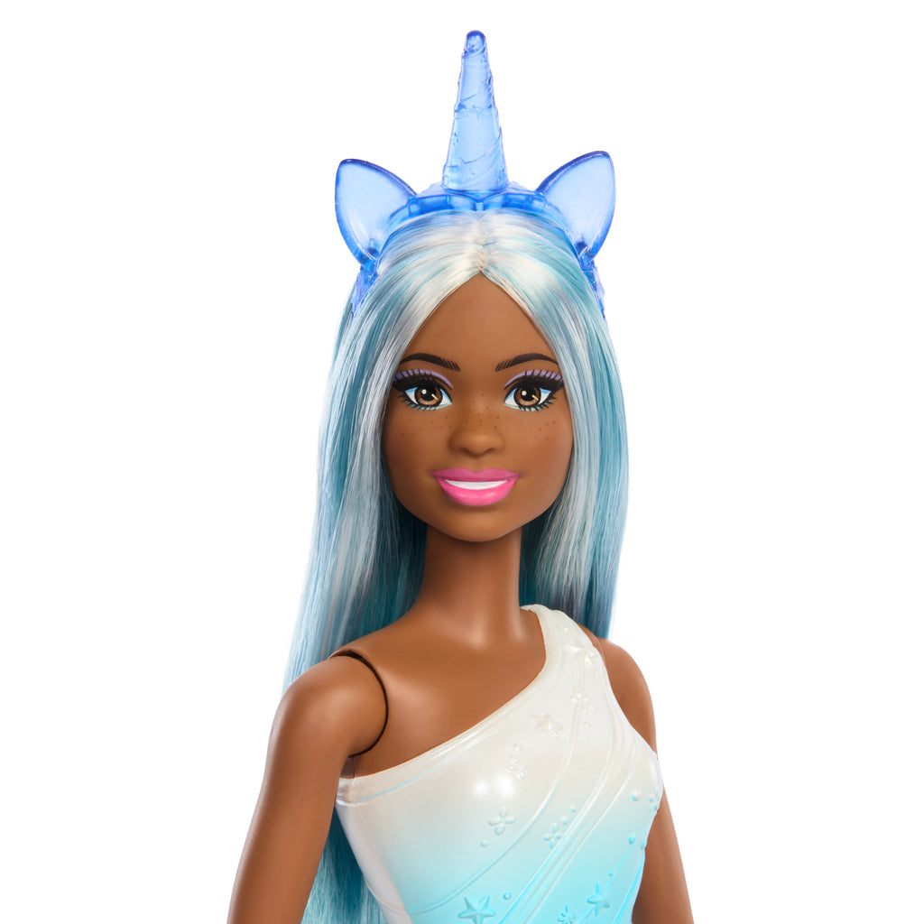 Barbie Dreamtopia Unicorn Bebek - Mavi Saçlı