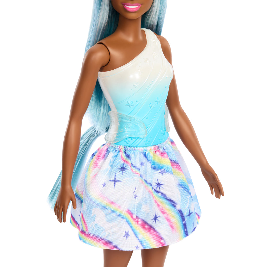 Barbie Dreamtopia Unicorn Bebek - Mavi Saçlı