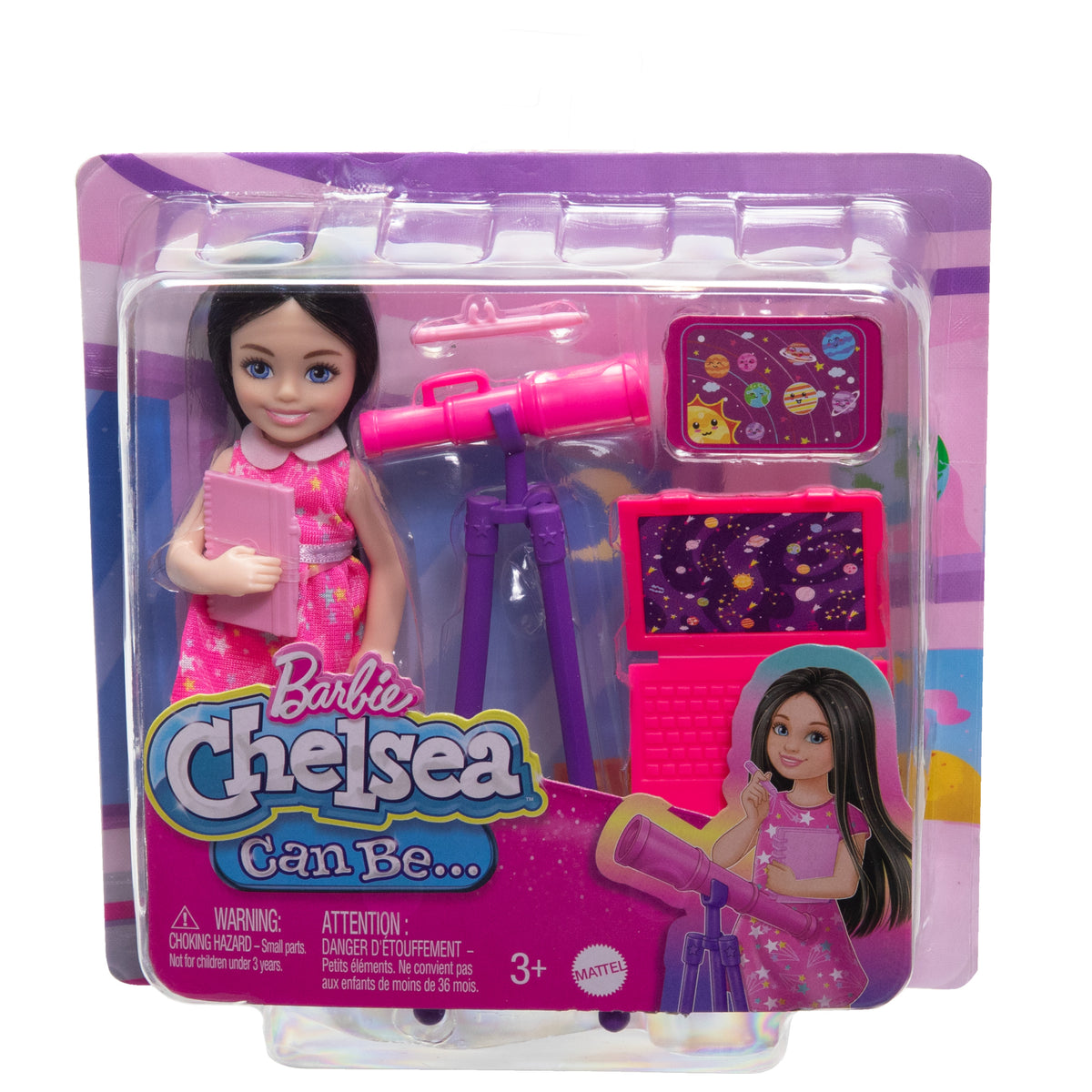 Barbie Chelsea Meslekler - Astronom Bebek ve Aksesuarları