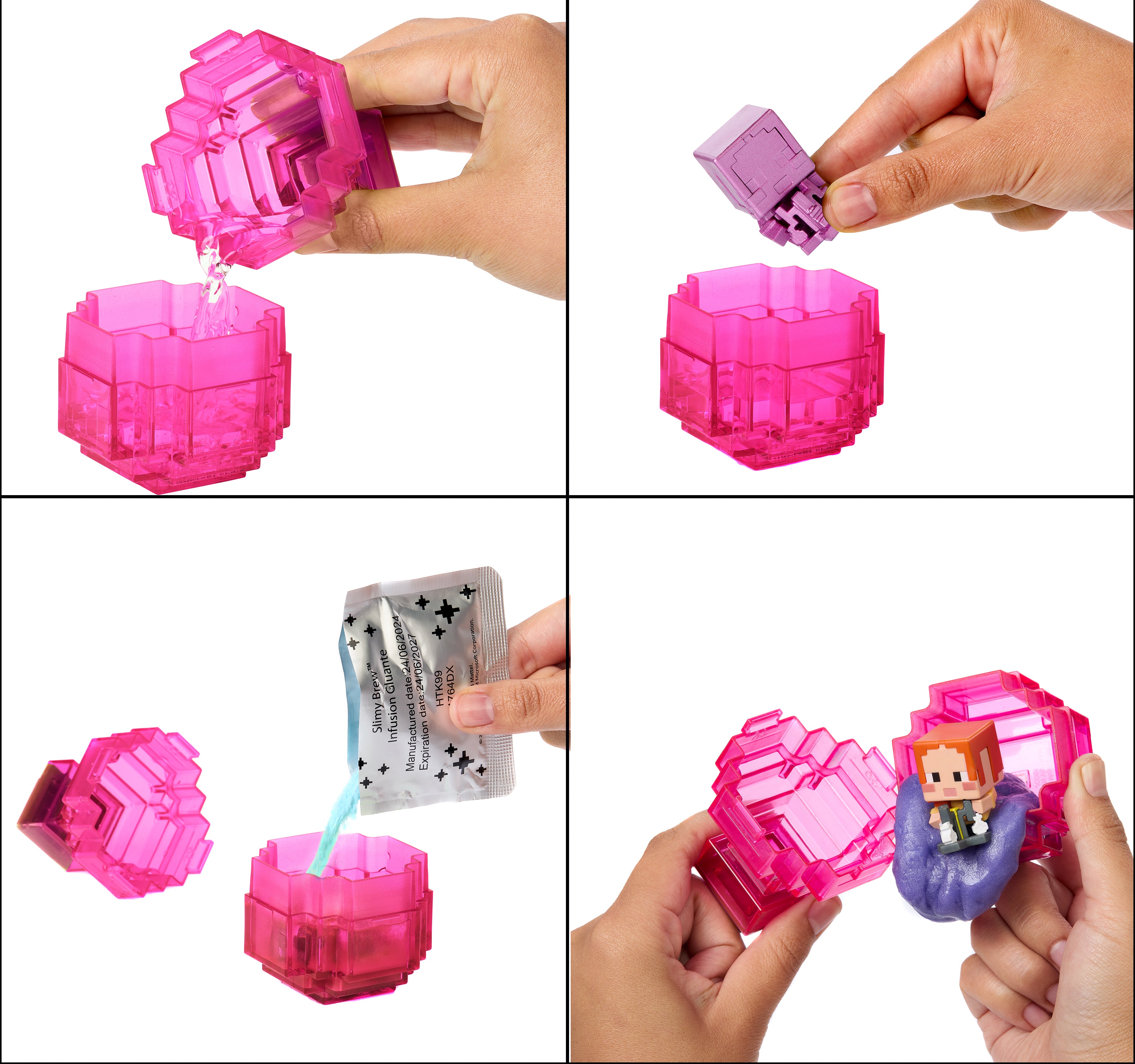 Minecraft Mini Madencilik figür koleksiyonu (karakterler farklılık gösterebilir)