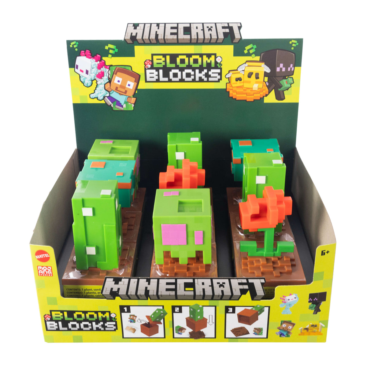 Minecraft Mini Madencilik figür koleksiyonu (karakterler farklılık gösterebilir)