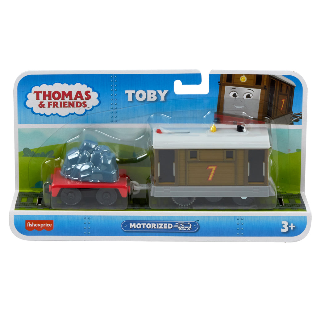 Thomas ve Arkadaşları Motorlu Toby Lokomotif ve Yük Vagonu