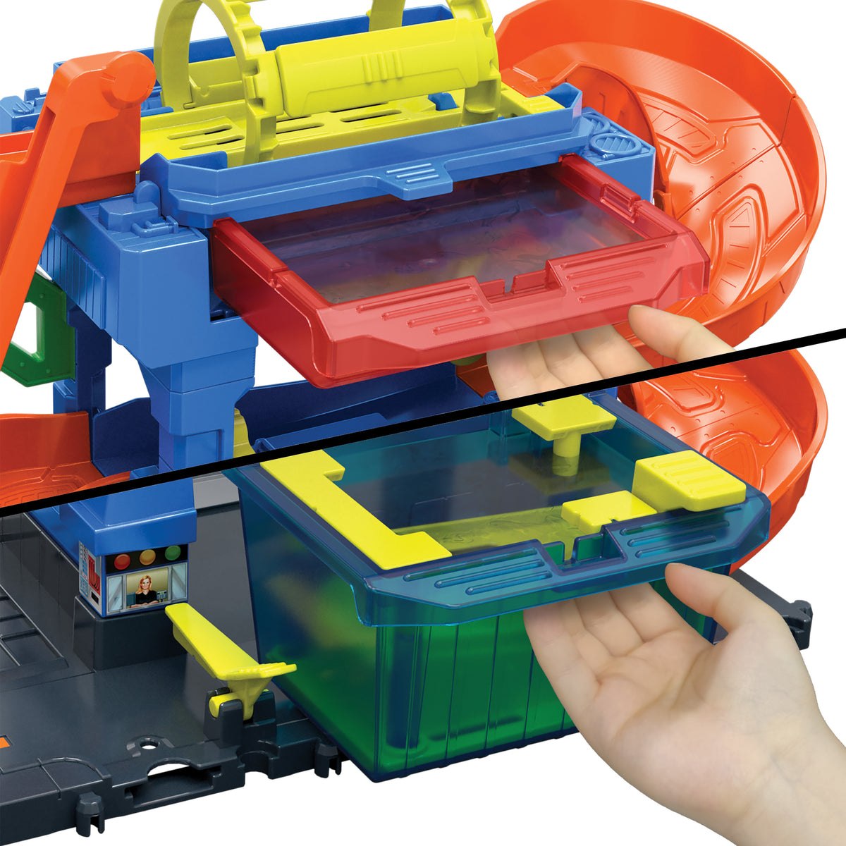 Hot Wheels Oto Yıkama Oyun Seti - 1:64 Ölçekli Renk Değiştiren Araba Dahil