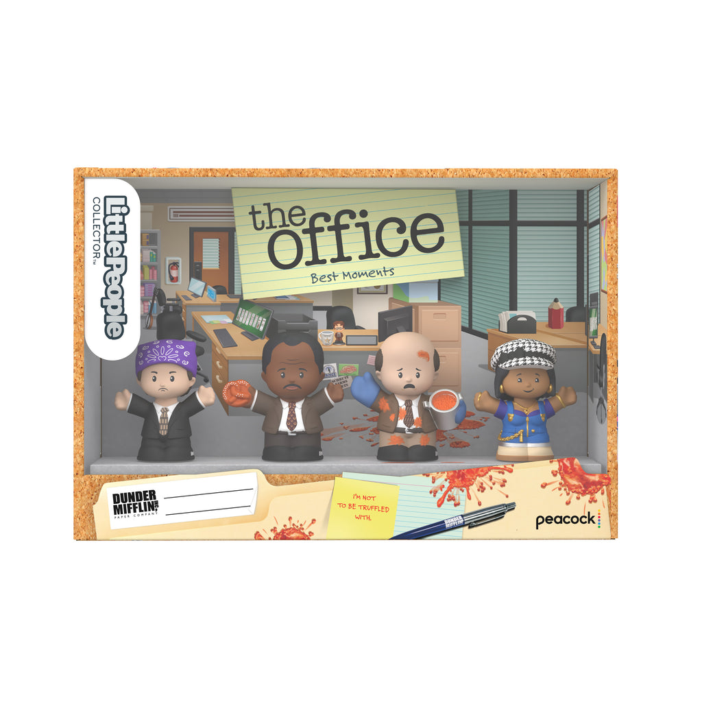 Little People Collector™ The Office TV Dizisi Unutulmaz Anlar Özel Seri, 4 figür