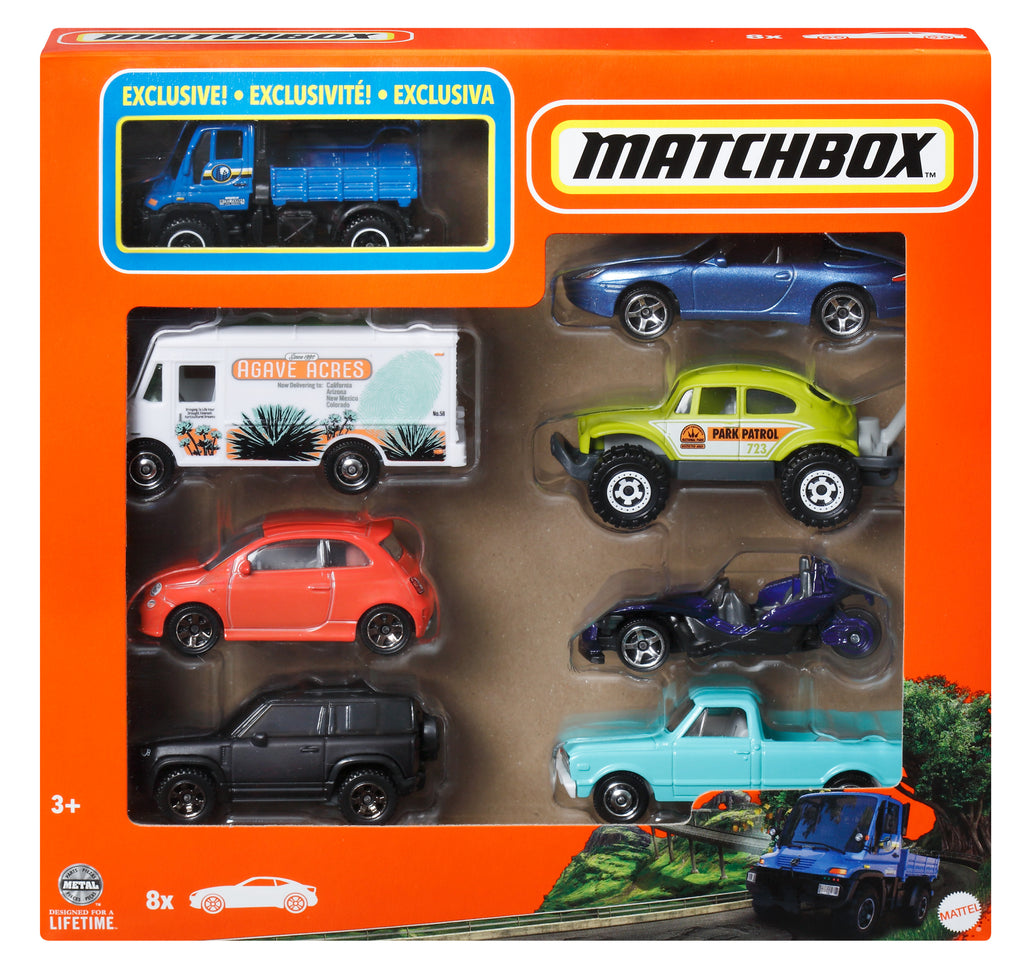 Matchbox 8'li Araba Seti (Sürpriz Asorti)