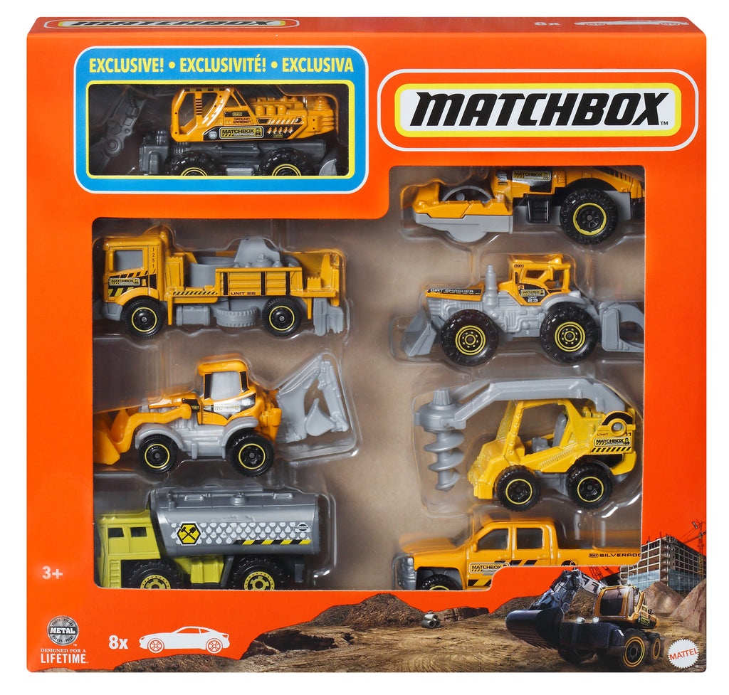 Matchbox 8'li Araba Seti (Sürpriz Asorti)
