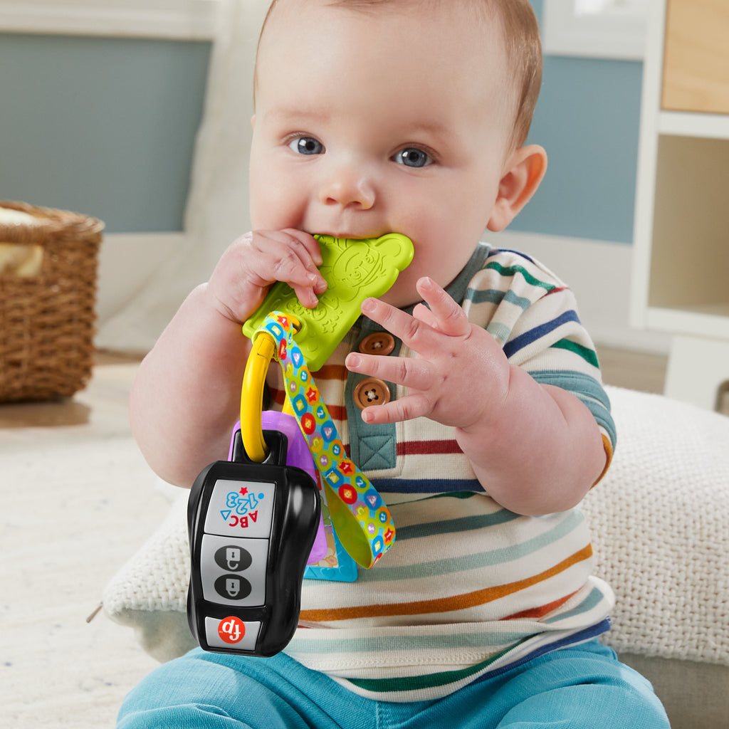 Birden fazla dil desteğine sahip müzikli eğitici Fisher-Price® Eğlen ve Öğren® Eğlenceli Aktivite Anahtarı