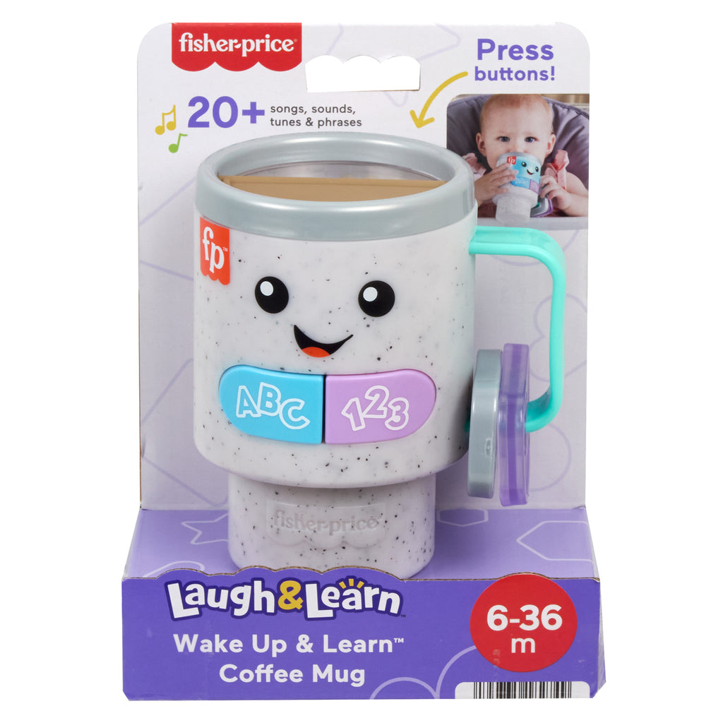 Birden fazla dil desteği olan Fisher-Price Eğlen ve Öğren Kahve Keyfi
