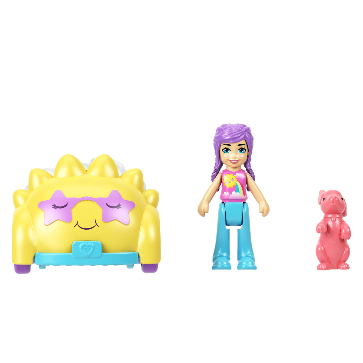 Polly Pocket Mikro Bebek ve Uykucu Araba
