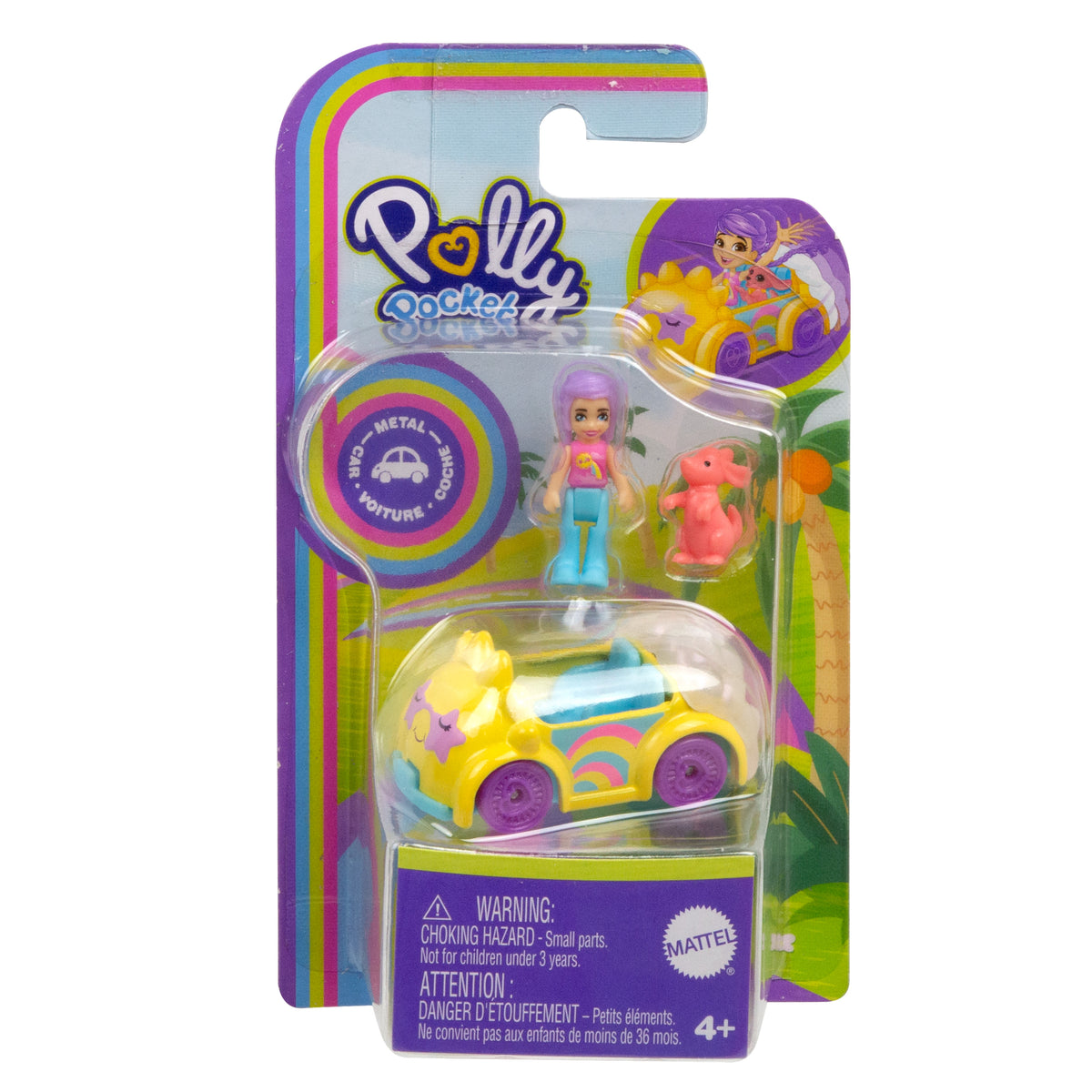 Polly Pocket Mikro Bebek ve Uykucu Araba