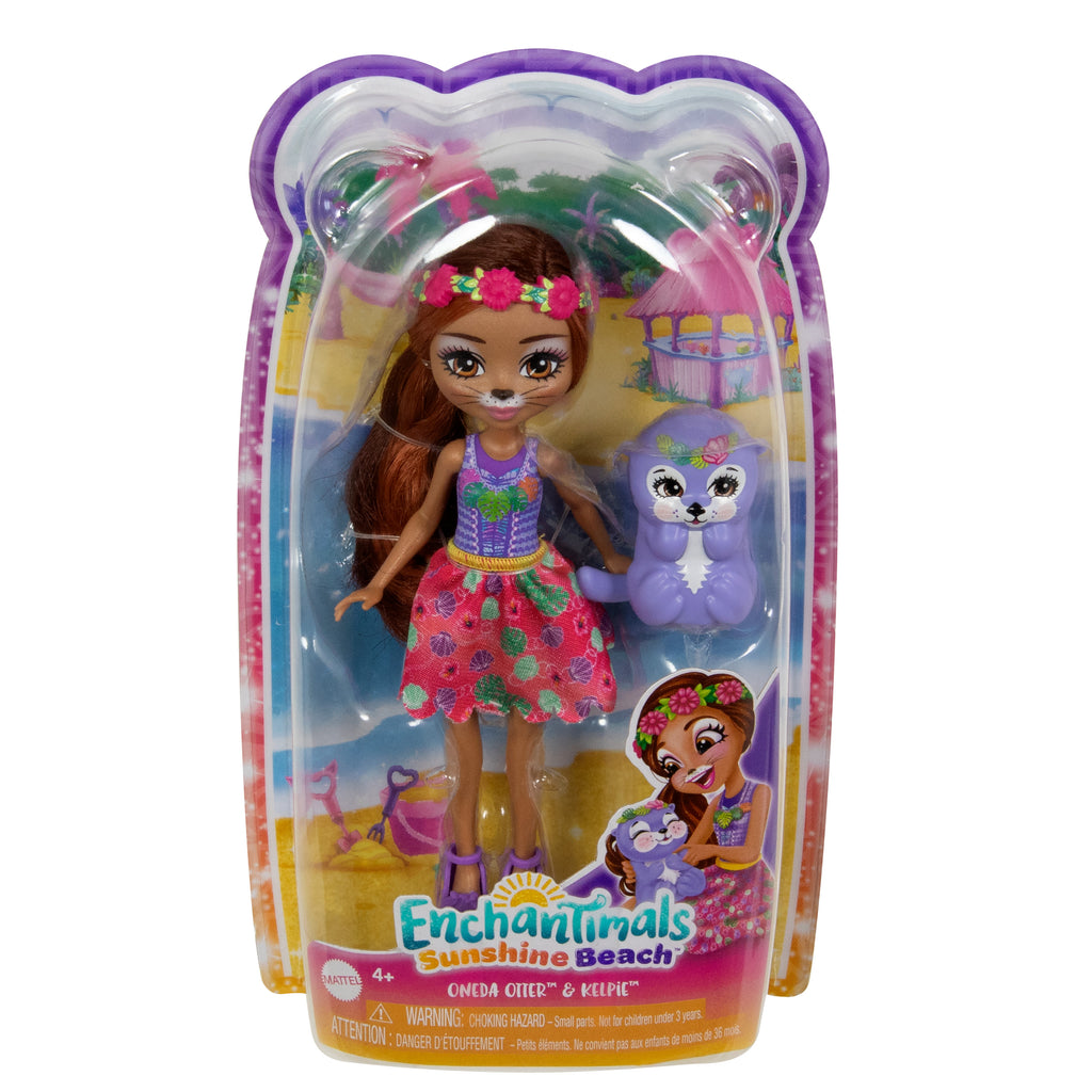 Enchantimals Sunshine Beach Oneda Otter Bebek ve Evcil Hayvanı