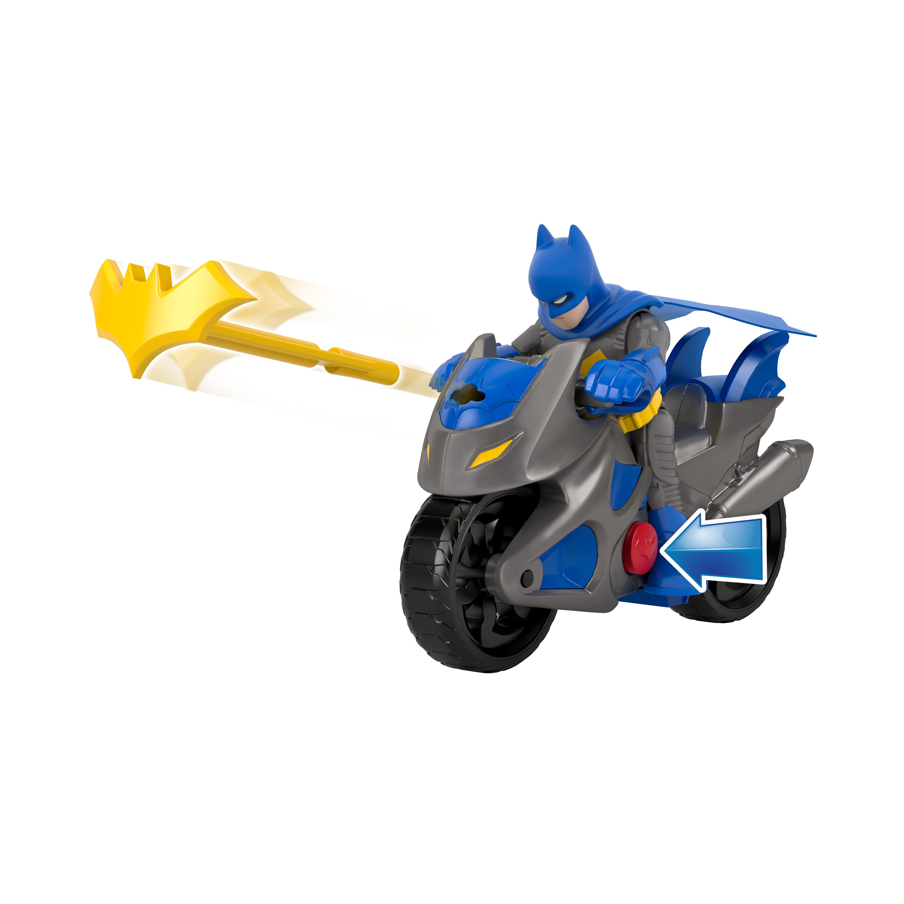 Imaginext DC Super Friends Deluxe Figür Paketi, okul öncesi çağdaki çocuklar için Batman oyuncakları, 9 parça
