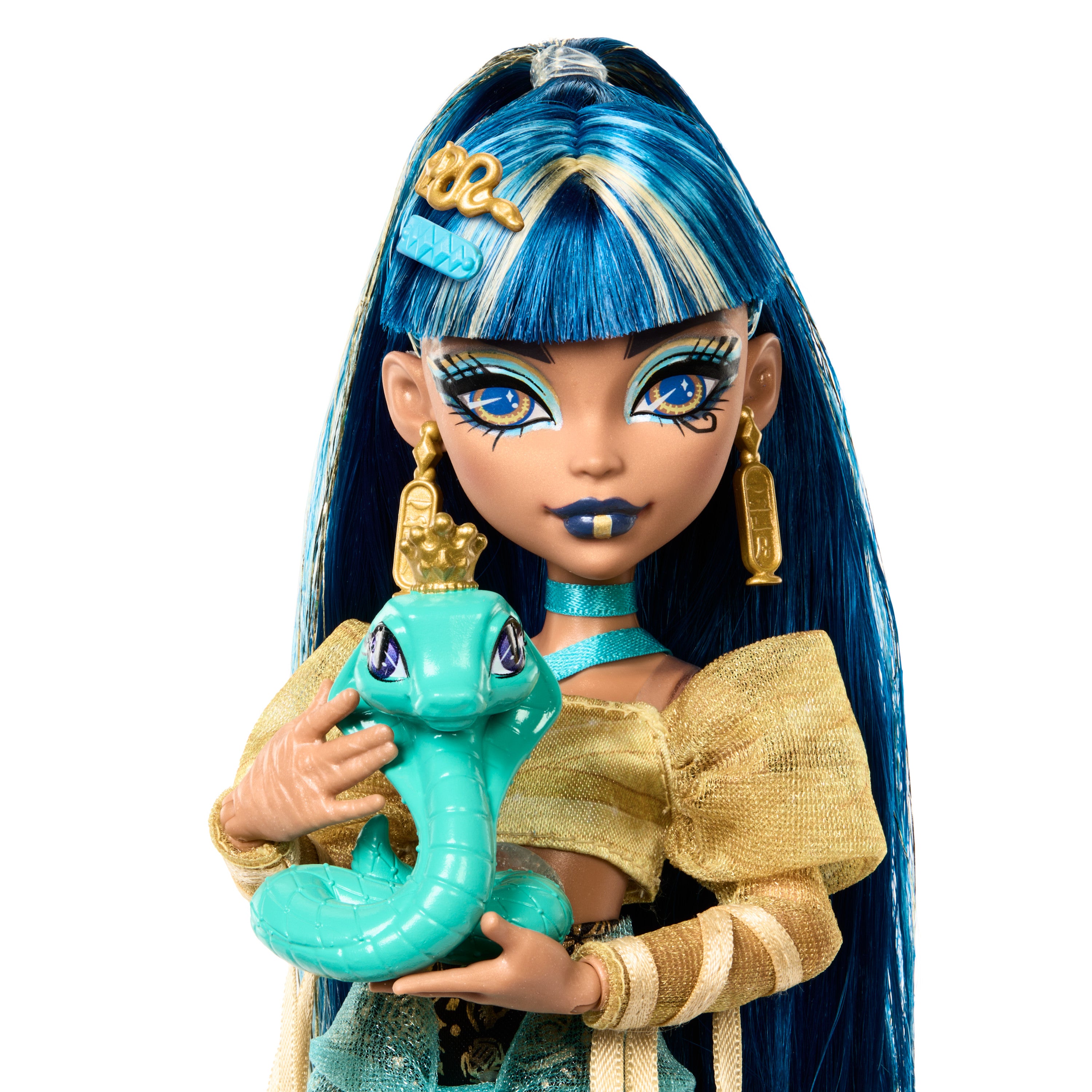 Evcil hayvanı Hissette ve aksesuarlarıyla Monster High Cleo De Nile bebek