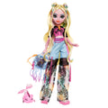 Evcil hayvanı Neptuna ve aksesuarlarıyla Monster High Lagoona Blue bebek