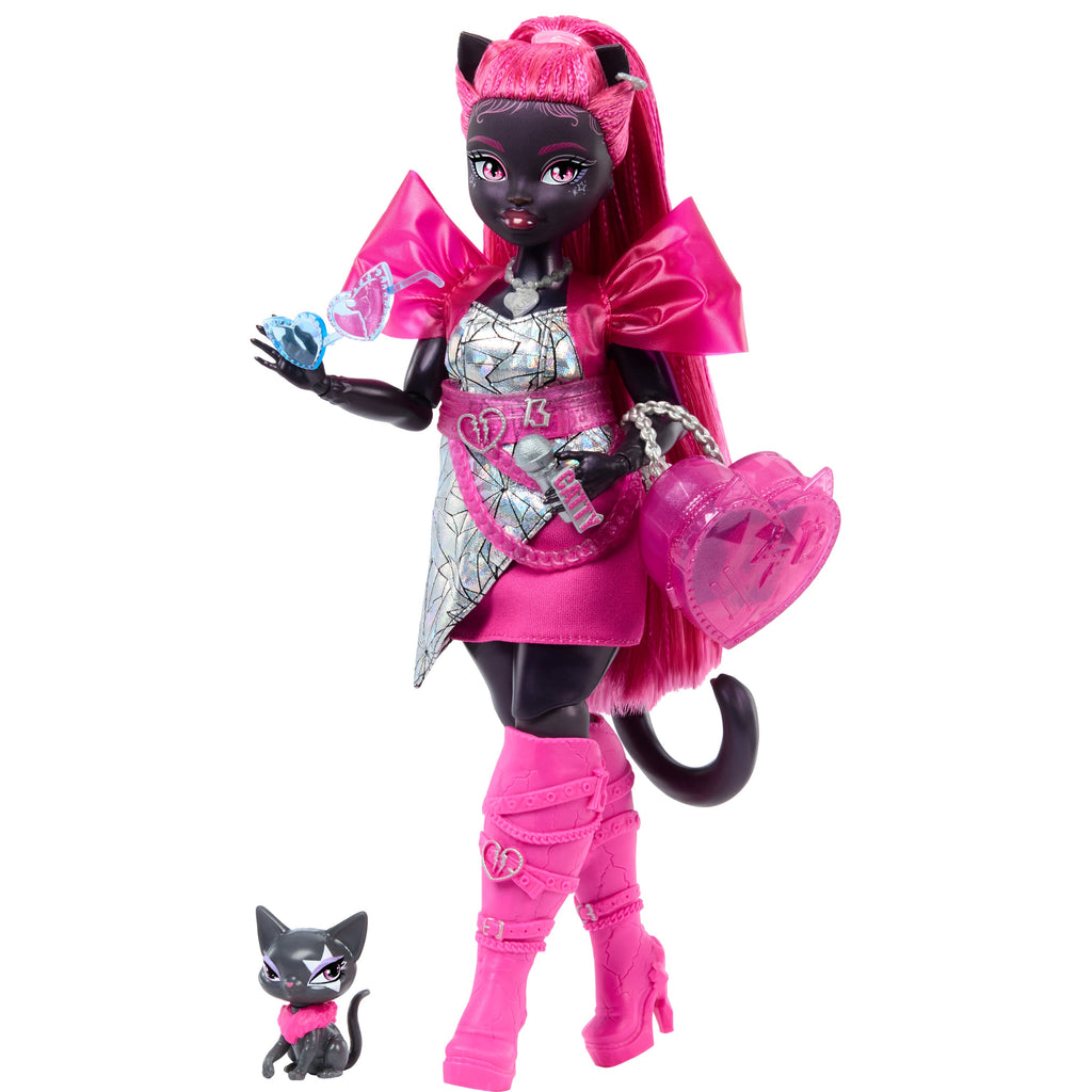 Monster High Catty Noir moda bebeği