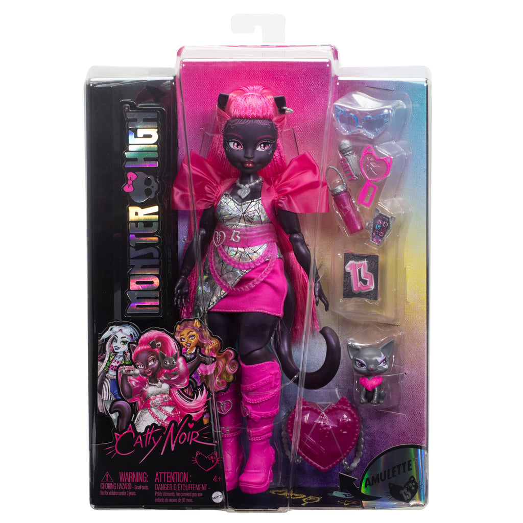 Monster High Catty Noir moda bebeği