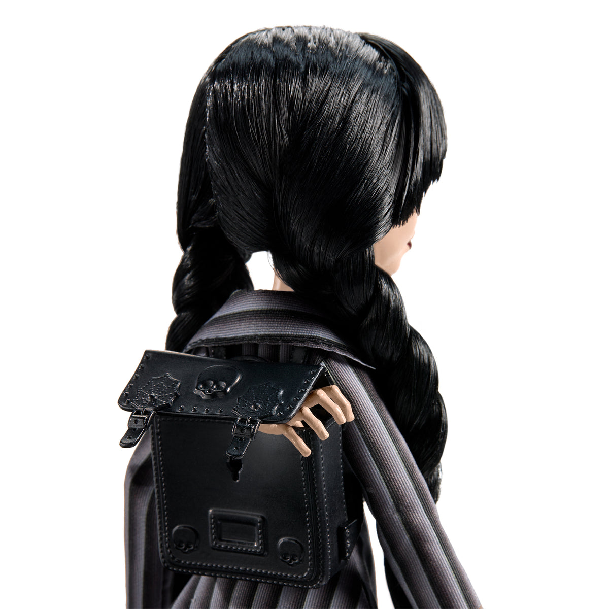 Monster High Wednesday Addams Bebek - Nevermore Akademisi Üniformalı, Thing Figürlü HXJ04