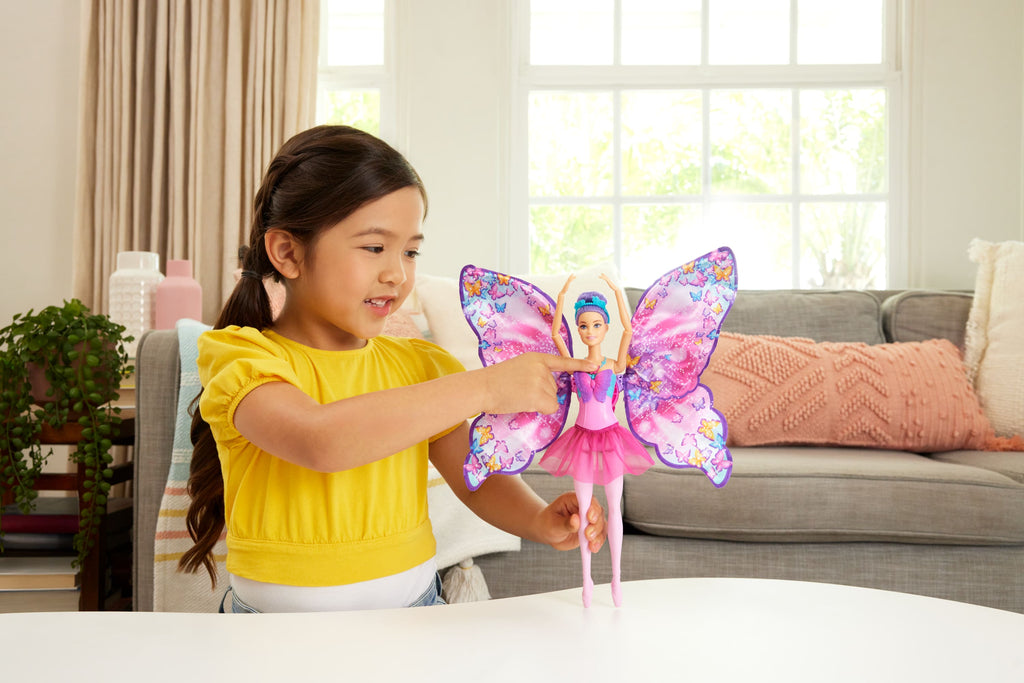Barbie 2'si 1 Arada Dans Eden Balerin - Kelebek Bebek