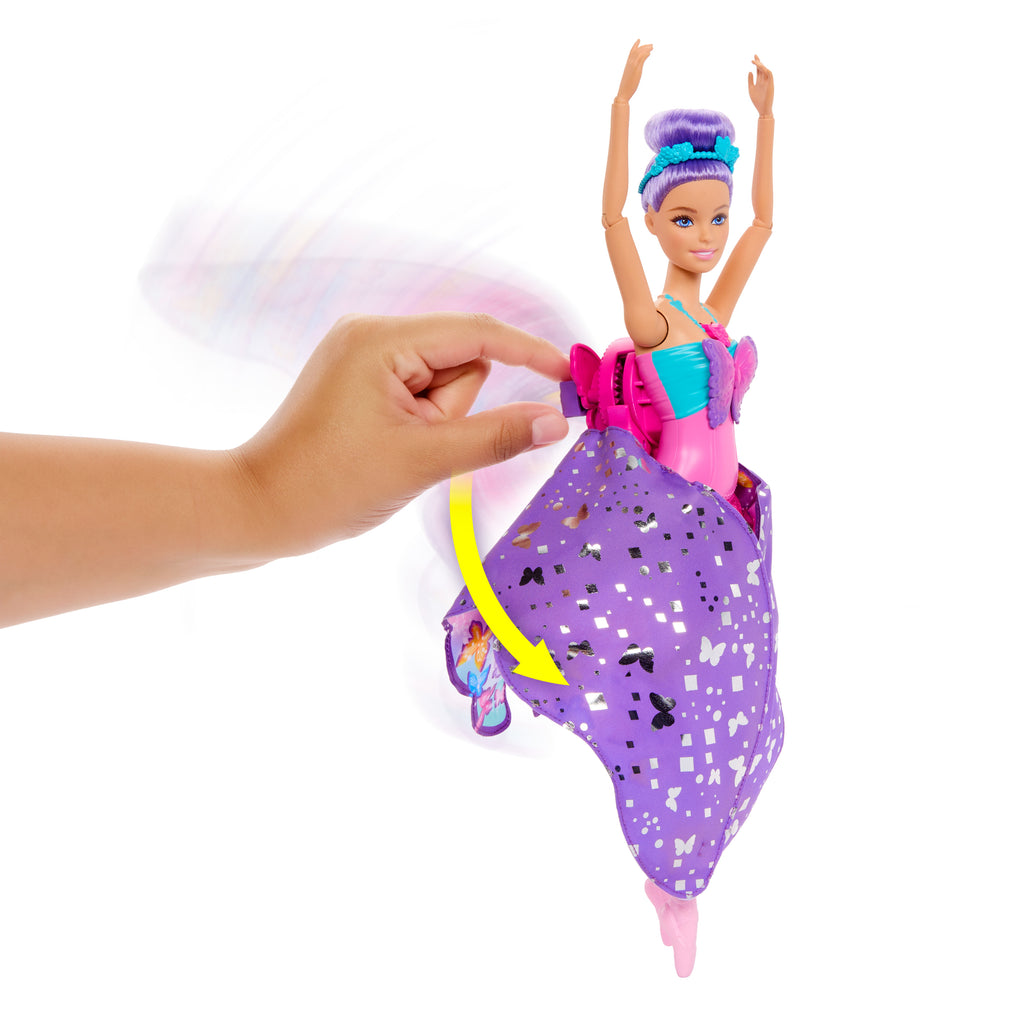 Barbie 2'si 1 Arada Dans Eden Balerin - Kelebek Bebek