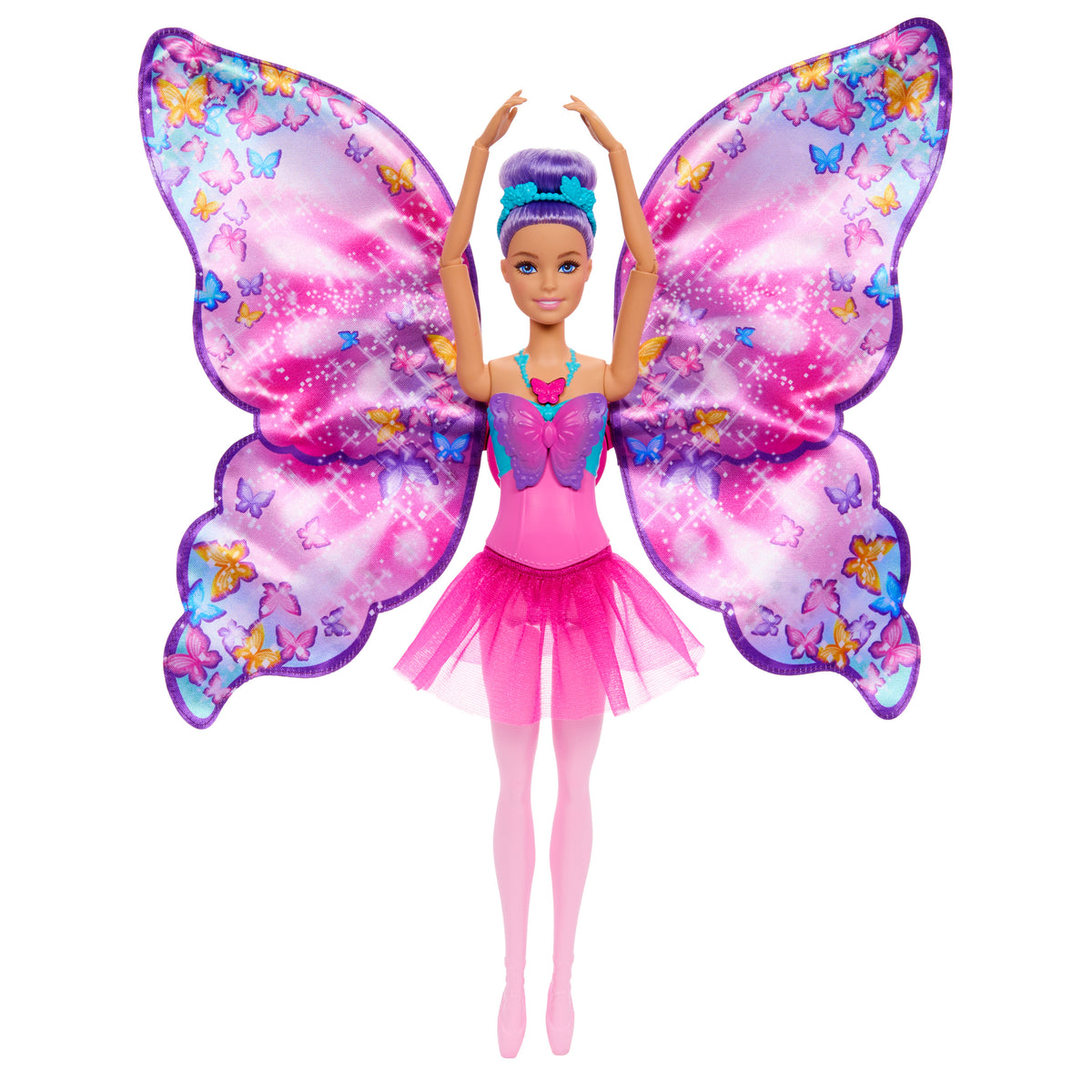 Barbie 2'si 1 Arada Dans Eden Balerin - Kelebek Bebek