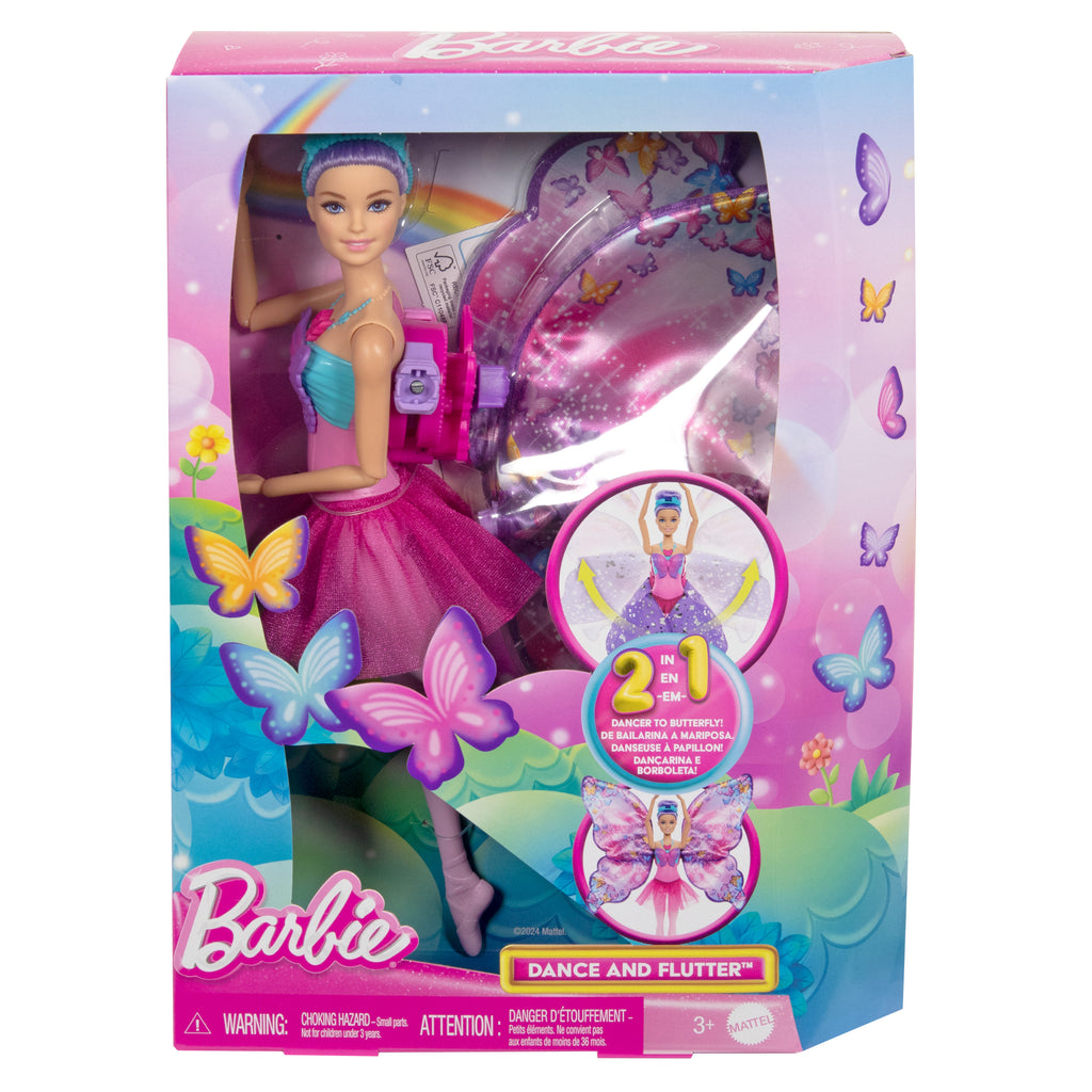 Barbie 2'si 1 Arada Dans Eden Balerin - Kelebek Bebek