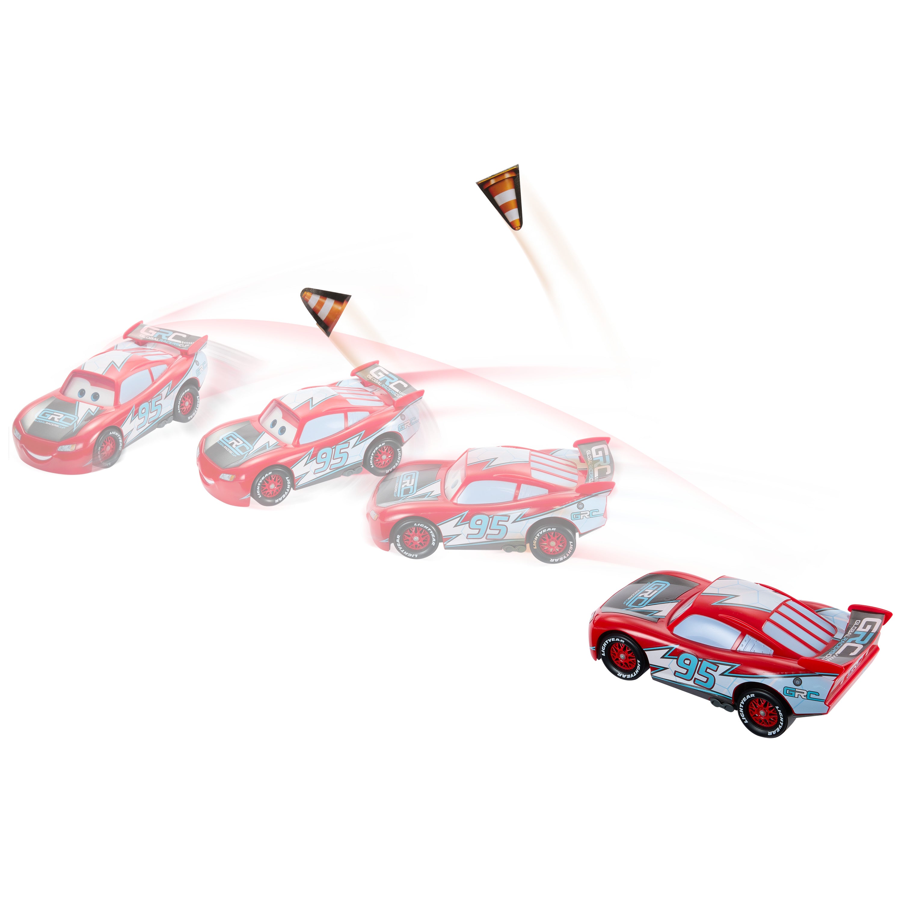 Cars Drift Atabilen Şimşek Mcqueen 2 moda sahip oyuncak araç