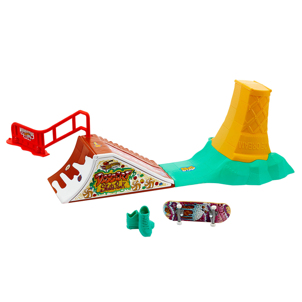 Hot Wheels Skate Tatlı Diyarı Skatepark Seti (Parmak Kaykay)