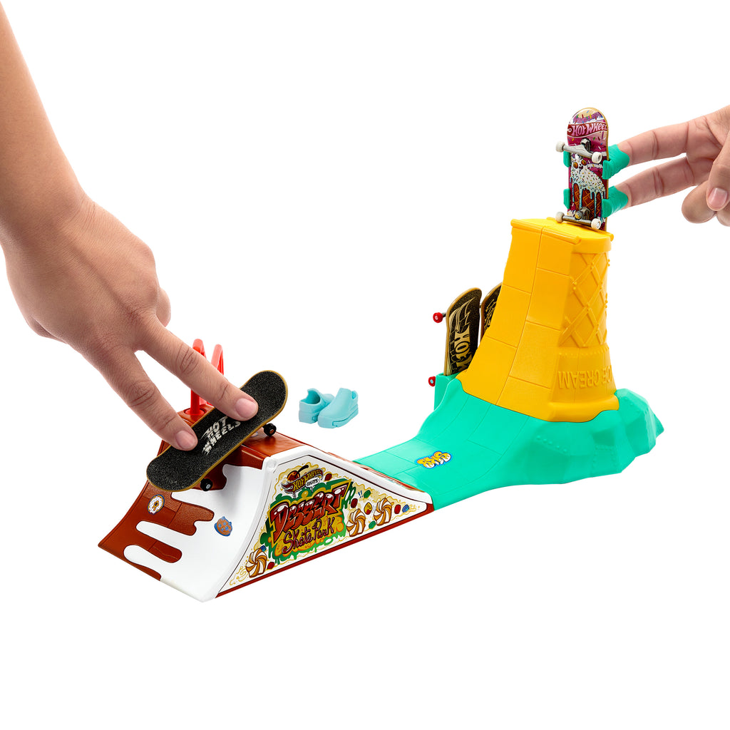 Hot Wheels Skate Tatlı Diyarı Skatepark Seti (Parmak Kaykay)