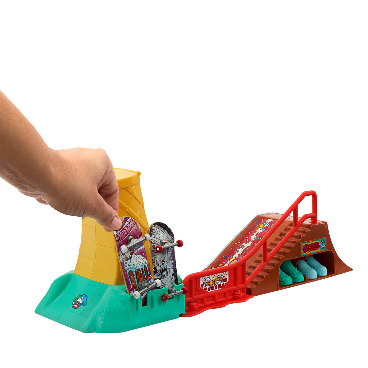 Hot Wheels Skate Tatlı Diyarı Skatepark Seti (Parmak Kaykay)