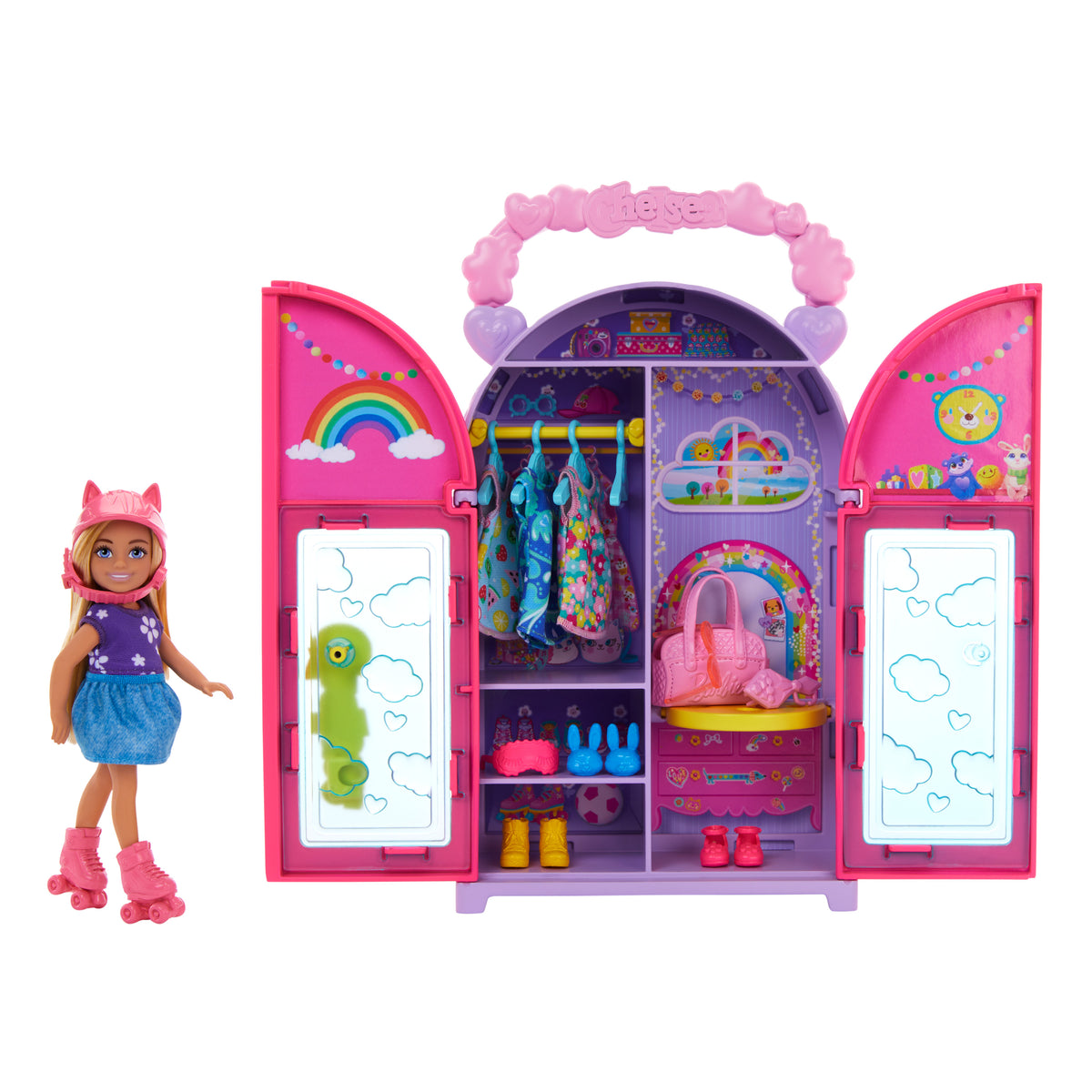 Barbie Chelsea Bebek ve Gardırop Oyun Seti