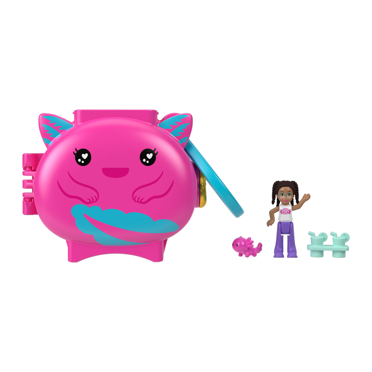 Polly Pocket Aksolotl Kompakt Oyun Seti