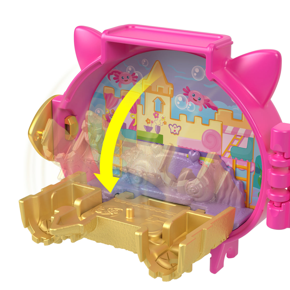Polly Pocket Aksolotl Kompakt Oyun Seti