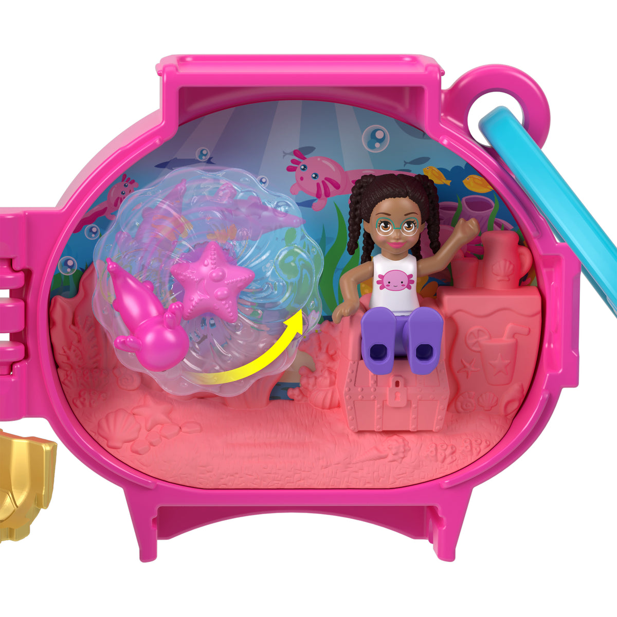 Polly Pocket Aksolotl Kompakt Oyun Seti