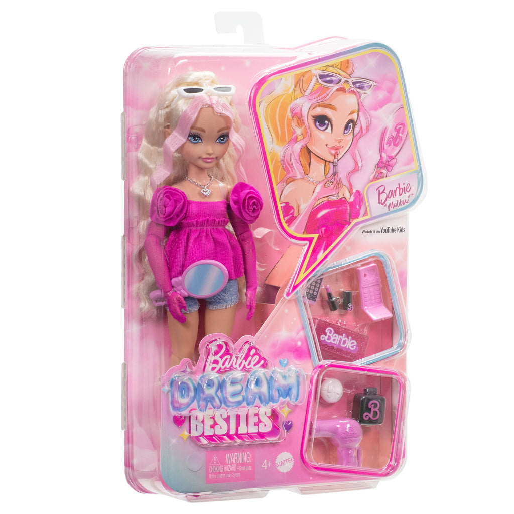 Barbie Dream Besties™ Barbie 'Malibu'™ Bebek ve Aksesuarları