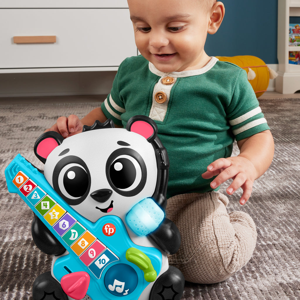 Link Squad- İlk Sayılarım Panda - Bebekler için Eğitici Oyuncak, Müzikli ve Işıklı, Türkçe