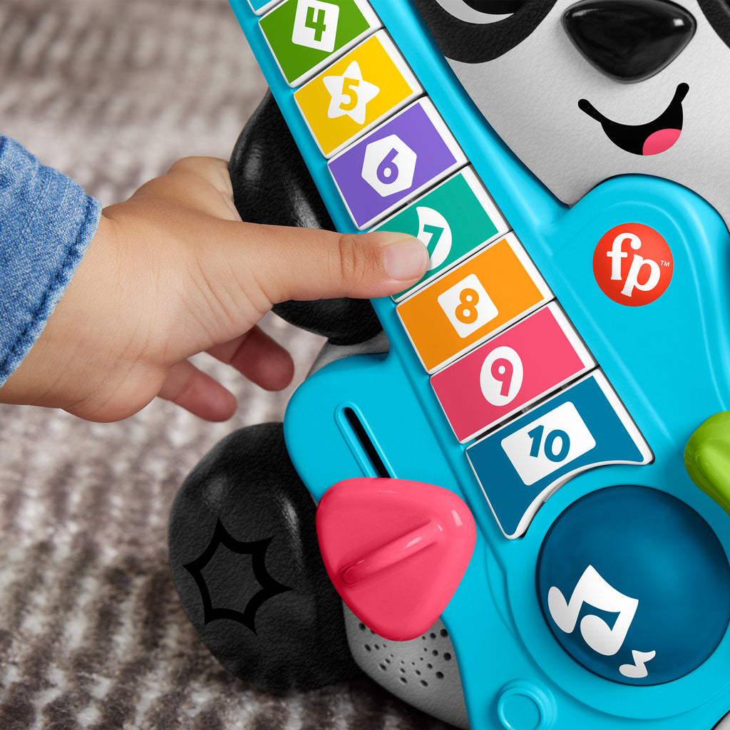 Link Squad- İlk Sayılarım Panda - Bebekler için Eğitici Oyuncak, Müzikli ve Işıklı, Türkçe