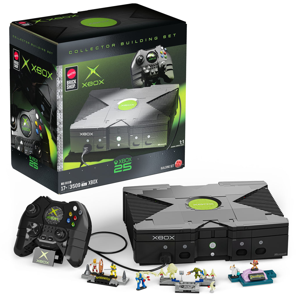 Mattel Brick Shop Microsoft Xbox Yapım Seti (3509 Parça)