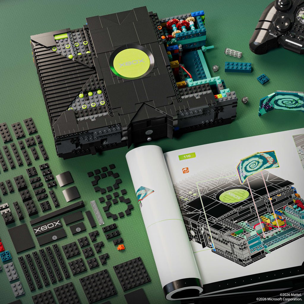 Mattel Brick Shop Microsoft Xbox Yapım Seti (3509 Parça)